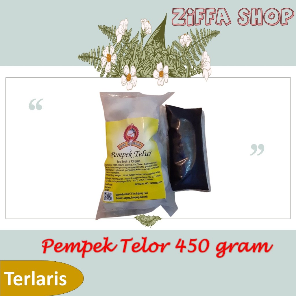 

Pempek Telur Sony + Cuko Plastik 250ml Empek Telor Kapal Selam Mini Soni Mpek Son Haji Lampung