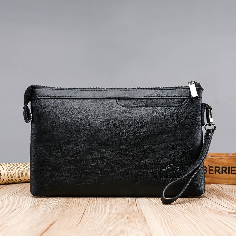 Handbag Pria Tas Tangan Terbaru 2024 Business Clutch Multifungsi Fashion S0N3 brand lokal import pre
