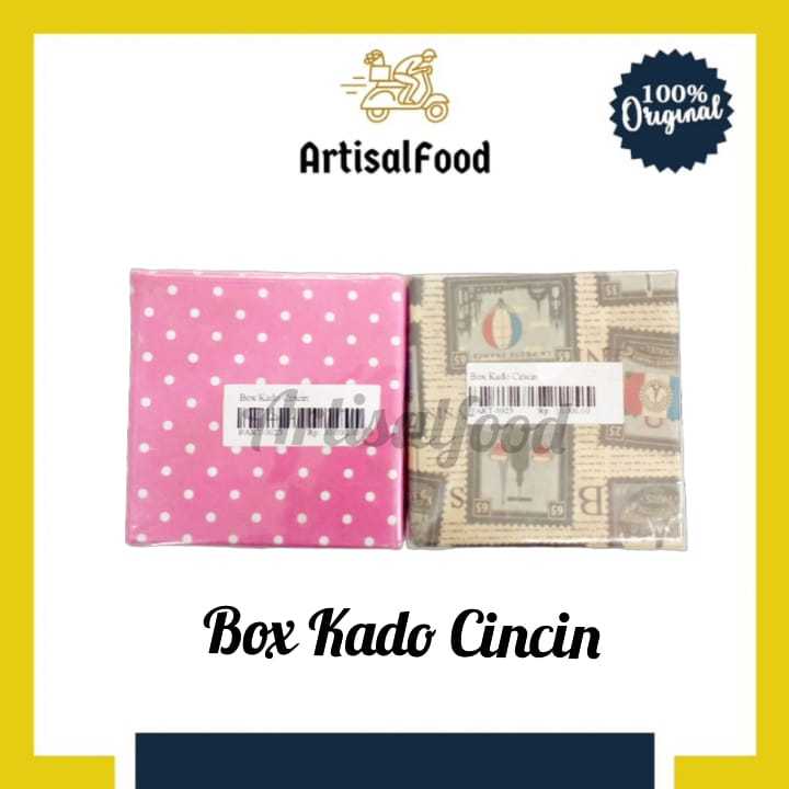 

BOX KADO CINCIN / Kotak perhiasan cincin
