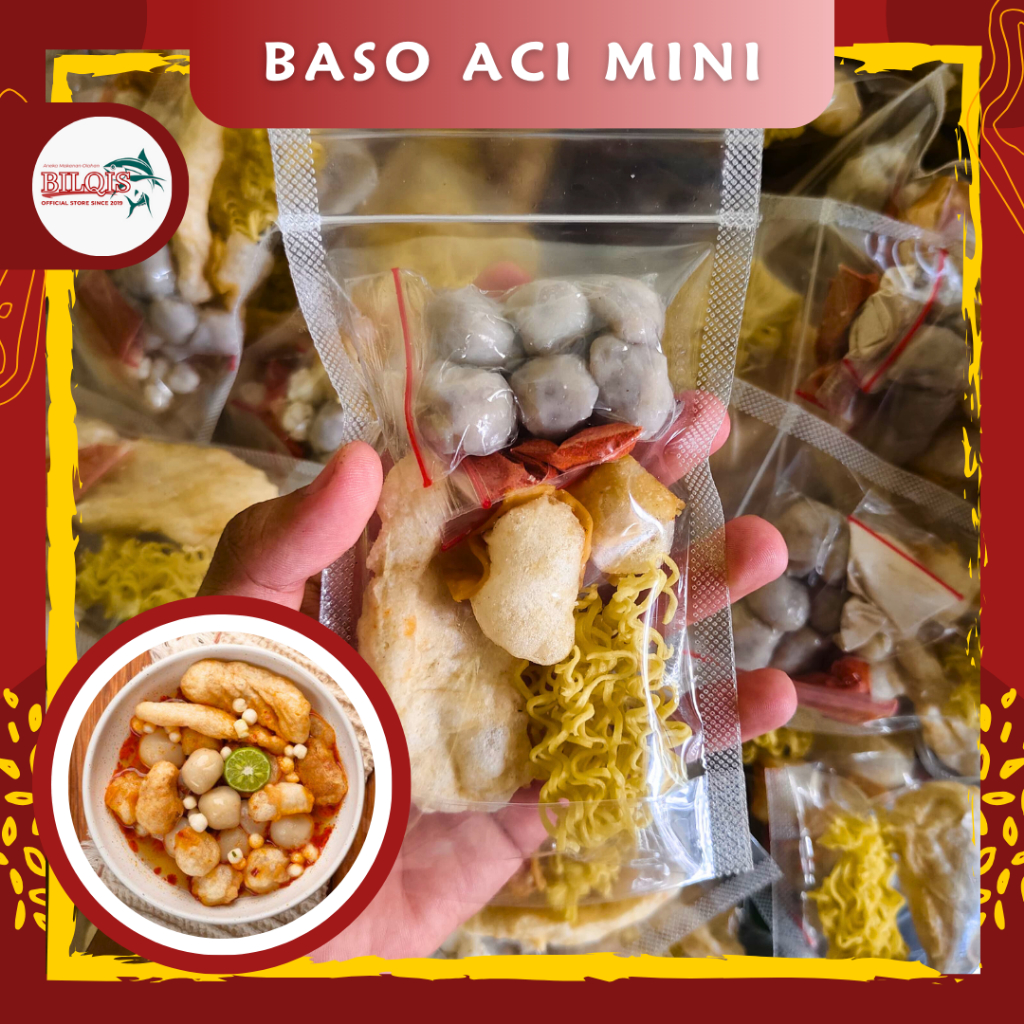 

Baso Aci MINI / Bakso Aci Boci Instan Homemade / Baso Aci Bilqis