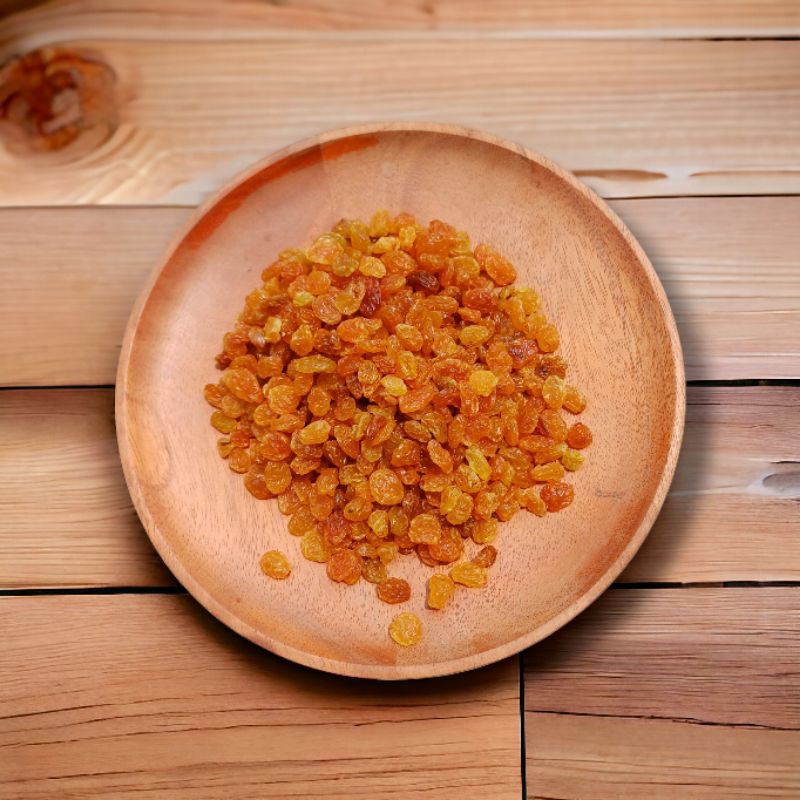 

Kismis mutiara 1kg golden yellow raisins manis premium quality
