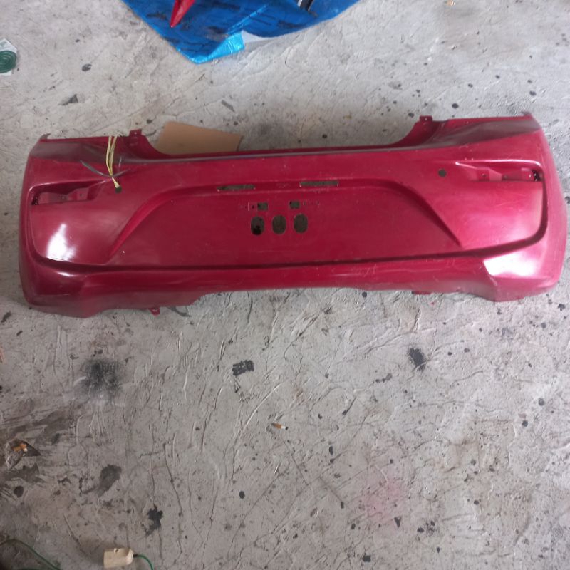 bumper bemper belakang mitshubishi mirage 2017 facelift