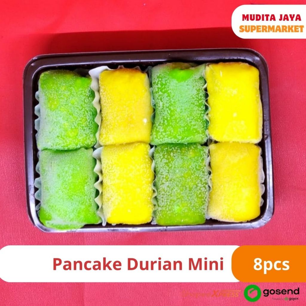 

Pancake Durian Mini 8 pcs