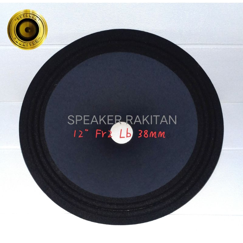 Daun speaker 12 inch middle lubang 38 mm .2pcs