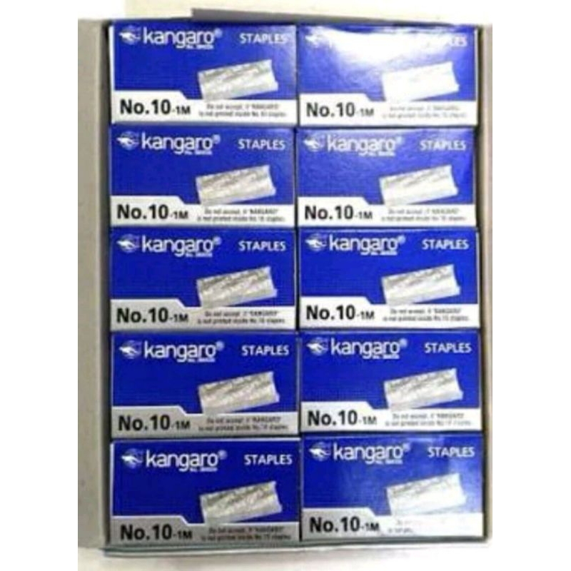 

Isi Staples Kangaro No.10-1M