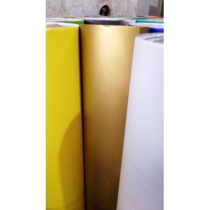 STIKER ORACAL SILVER, GOLD GLOSSY/MATTE