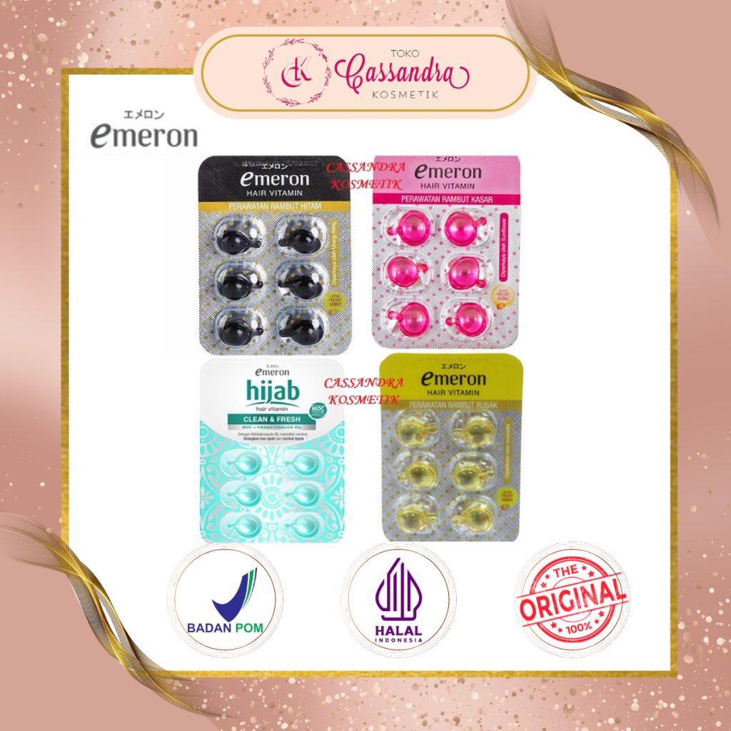 EMERON HAIR VITAMIN / EMERON VITAMIN RAMBUT