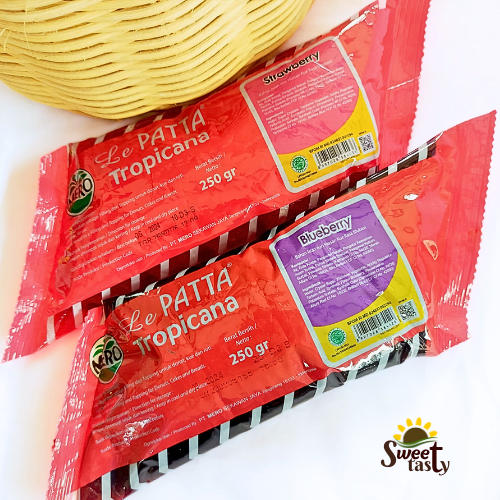 

Mero Le Patta Tropicana Selai Strawberry - Blueberry 250 gram