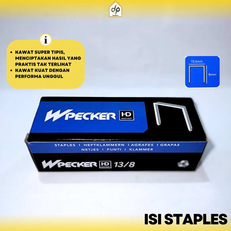 ISI STAPLES GUNTACKER/ISI STAPLER MANUAL/ISI STAPLER TEMBAK GUNTACKER