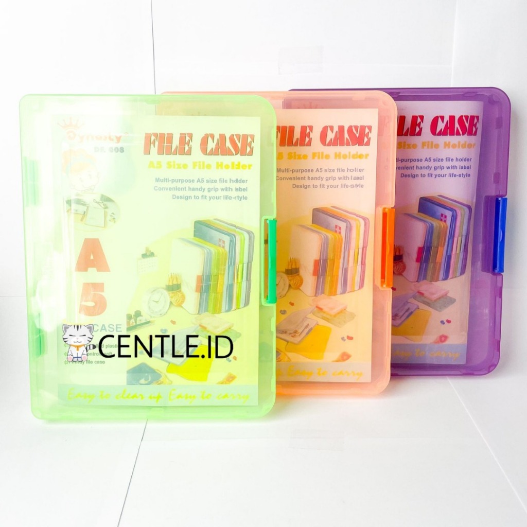 

CENTLE.ID Organizer Map Map ExpandingTempat map lucu imut bahan hardbox plastik