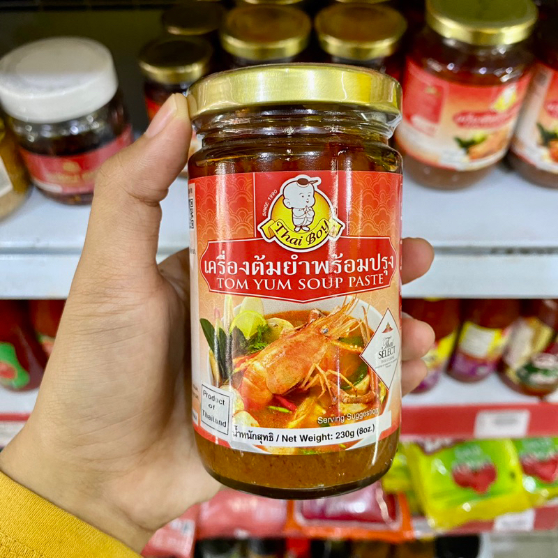 

Thai Boy Tom Yum Soup Paste 230gr