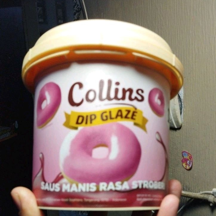 

] COD Selai Viral!!...Collins Dip Glaze Stroberi Termurah!!