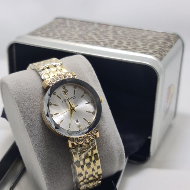 Jam Tangan Wanita Original Leopard waterproof