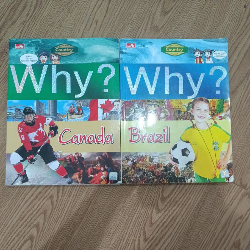[PRELOVED] BUKU WHY? COUNTRY SERIES