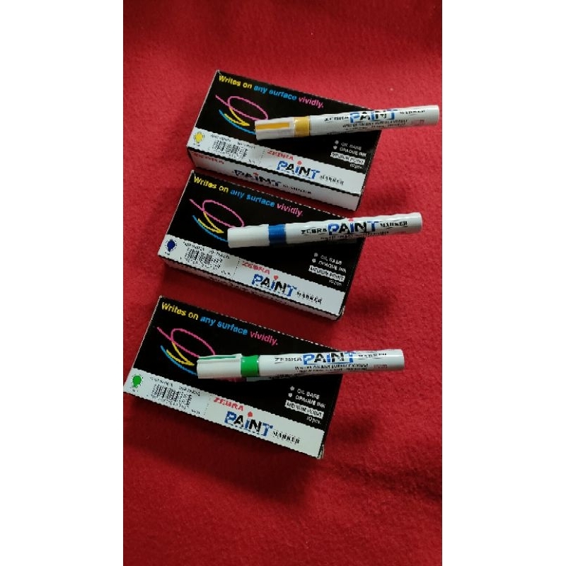 

Spidol Warna Spidol Ban Paint Marker Zebra