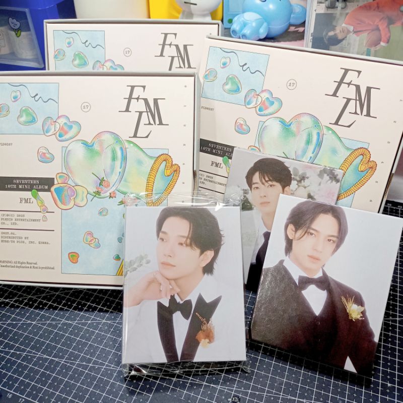 Box Binder Carver Seventeen SVT Album FML Joshua Wonwoo Mingyu