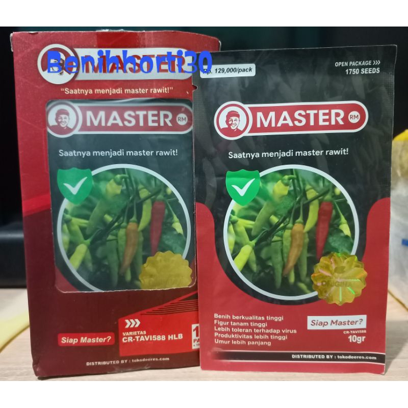 Benih Cabe Rawit Master isi 10 gram
