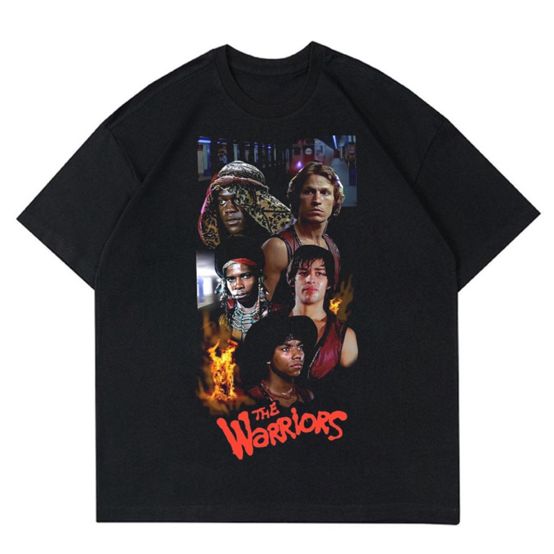 KAOS THE WARRIORS VINTAGE | T-SHIRT BAJU GAMBAR THE WARRIORS | KAOS THE WARRIORS