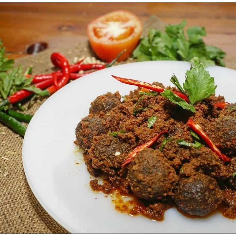 

Rendang Daging Tumbuk