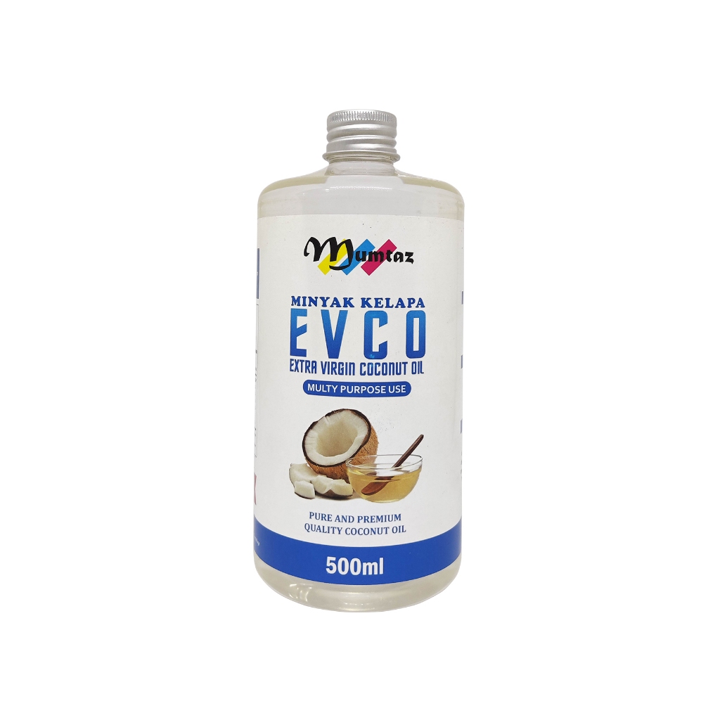

EVCO Ekstra Virgin Coconut Oil 500 ml minyak kelapa perasan pertama