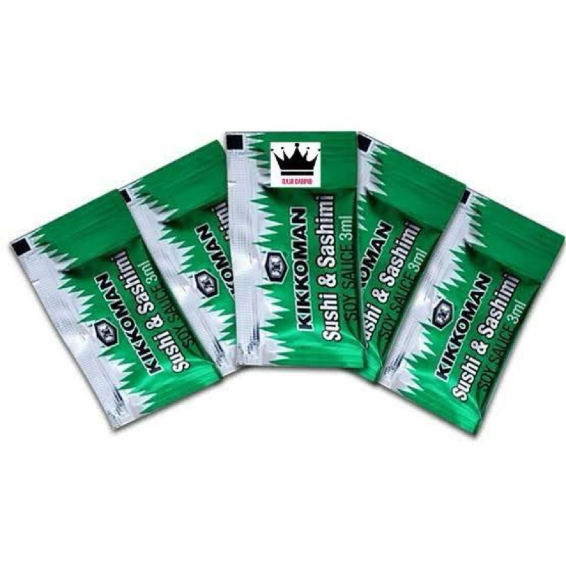 

[SACHET] KIKKOMAN Soy Sauce Shoyu Sushi Sashimi - Kecap Jepang Sachet
