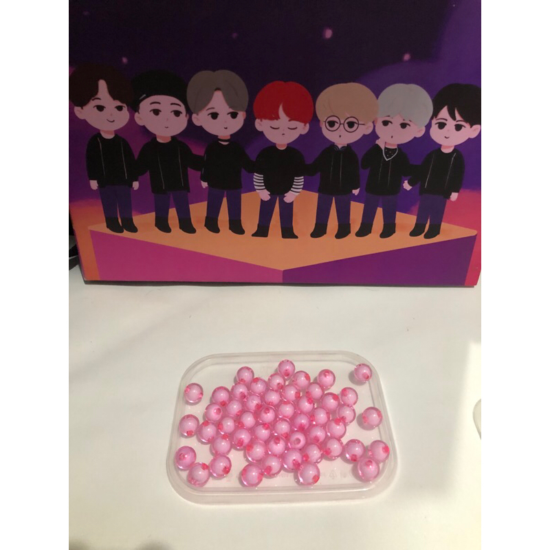 manik pink bening/manik korea/manik bening pink