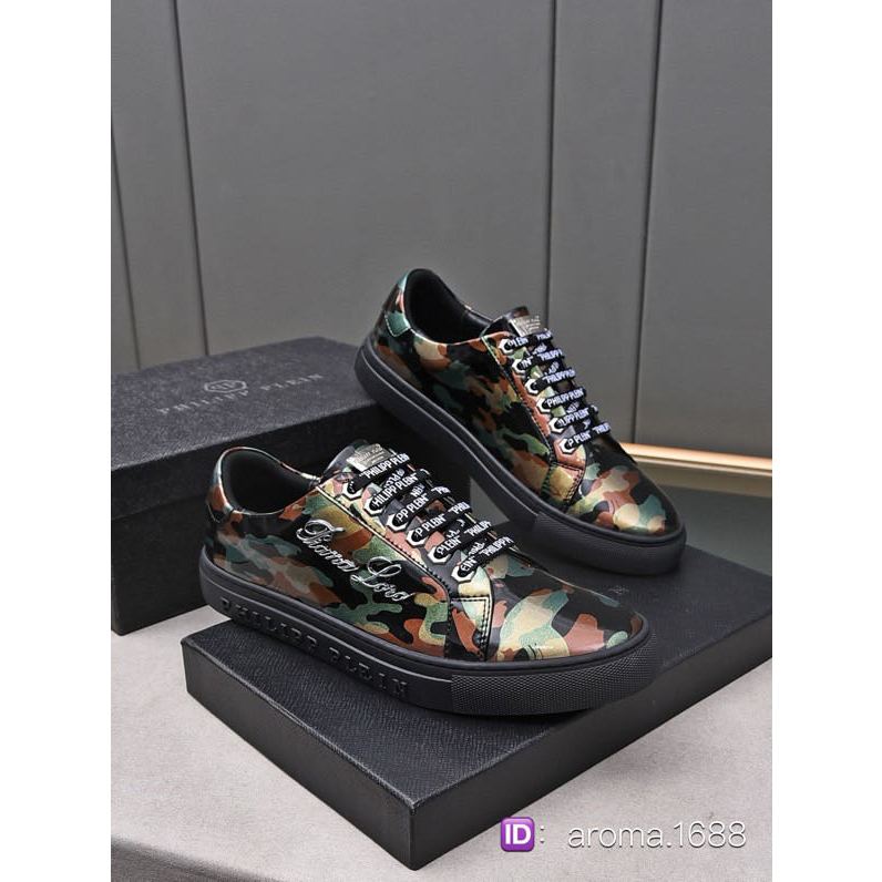 PHILIPP PLEIN High end Men's Casual Shoes Flat Shoes