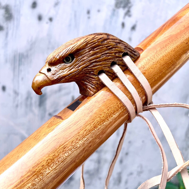 Native American Flute Mahogany Wood