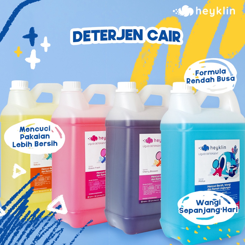 Promo DETERJEN CAIR LAUNDRY DETERGEN CAIR 5Liter