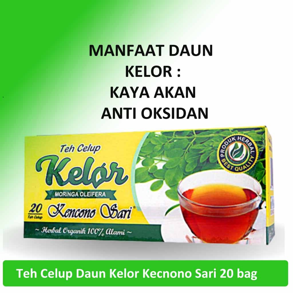

KENCONO SARI - Teh Celup Daun Kelor Moringa Oleifera