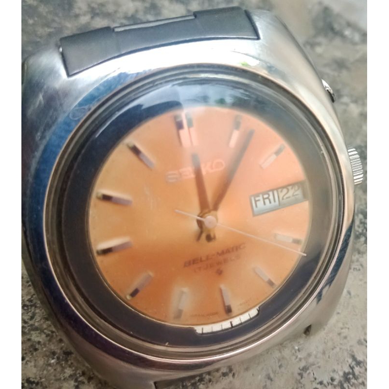 seiko bellmatic 4006-6037 orange dial