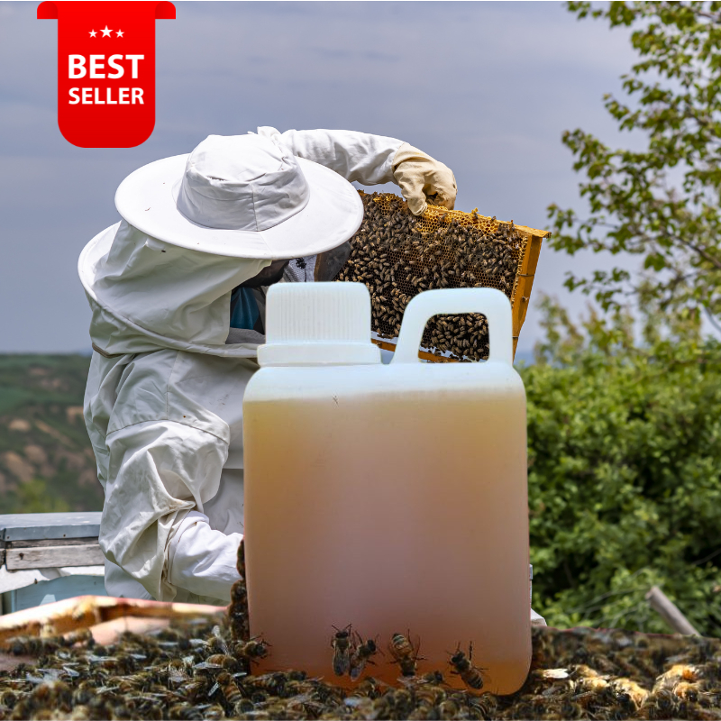 

( 650gr ) Madu Asli Murni 100% Nektar Bunga - Row Honey - Madu Murni