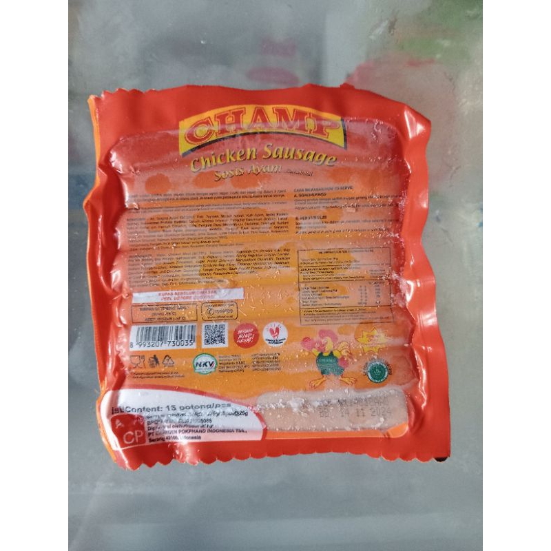 

Champ sosis 375gr