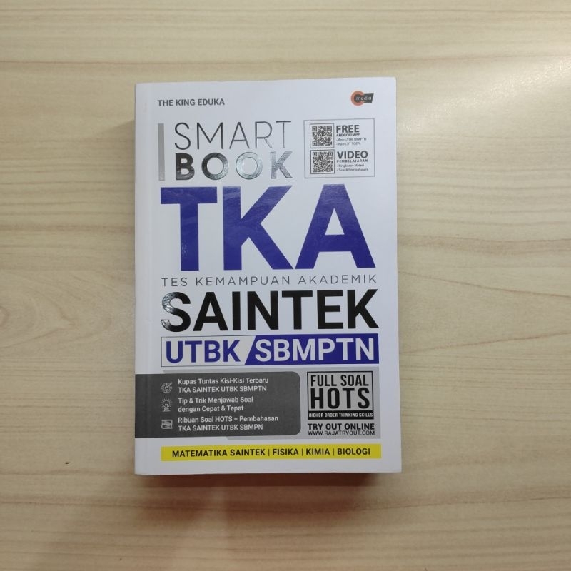 Buku Smart Book TKA Saintek UTBK SBMPTN The King Eduka