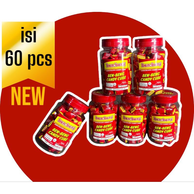 

BENBENG CANDYCUBE ISI 60 PCS
