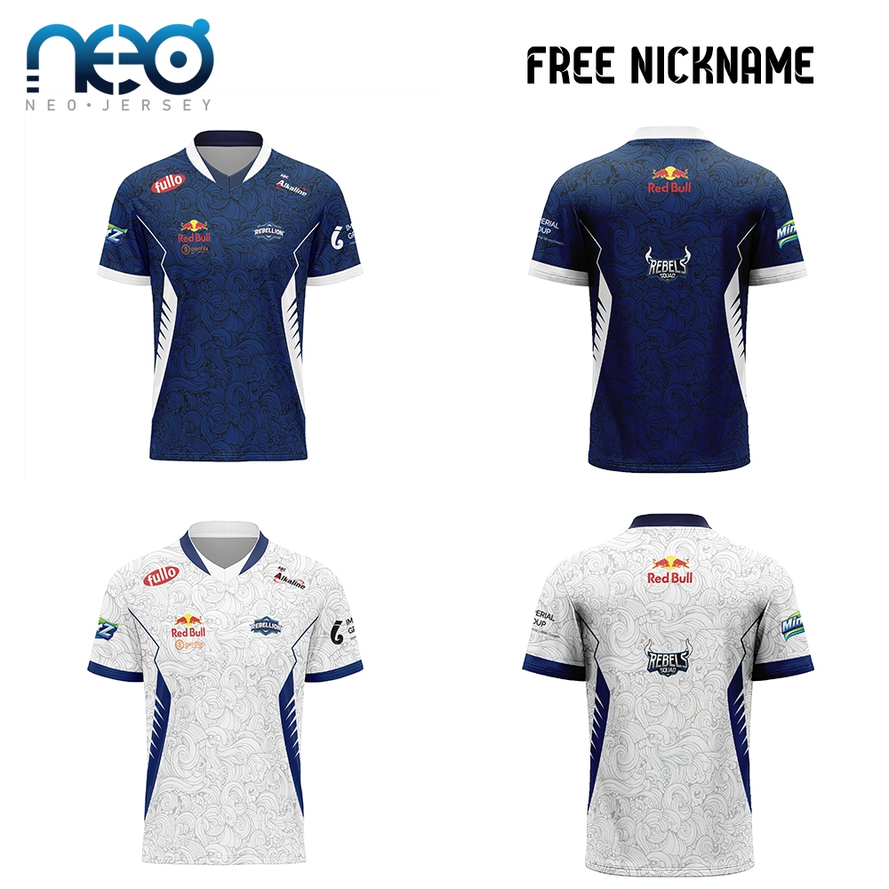 Jersey eSport RBELLION | Kaos Gaming RBELLION | Jersey Gamers RBELLION | Kaos Jersey Custom