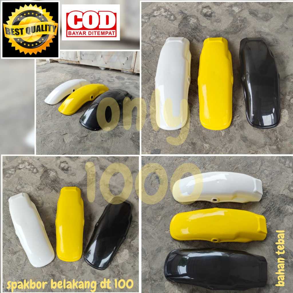 SPAKBOR BELAKANG TS DT 100 PAD SLEBOR REAR FENDER DT 100 TRAIL SUPERMOTO MOTOCROSS