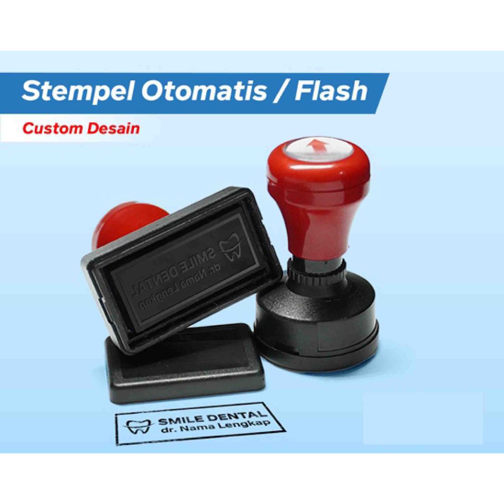 

Stempel Otomatis/Flash/Warna, Desain Costum