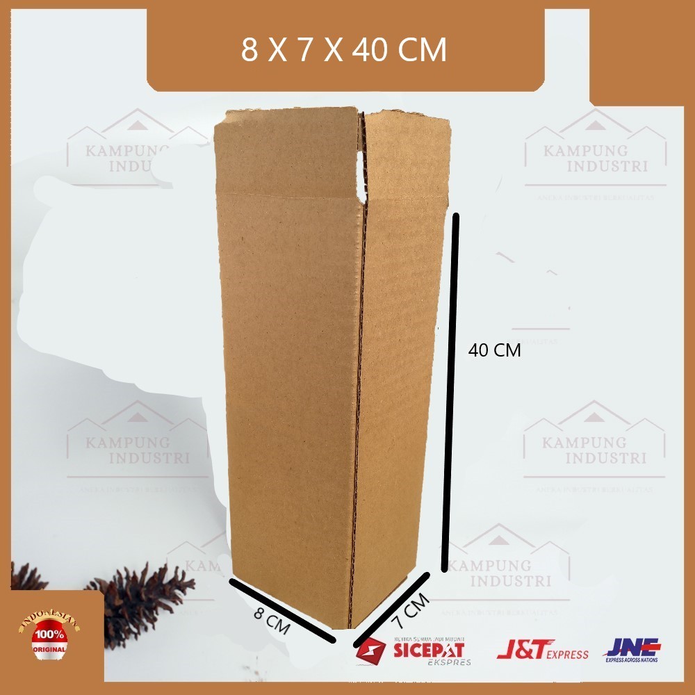 

KARDUS PACKING PANJANG SINGGLE WALL UKURAN P7XL7XT40