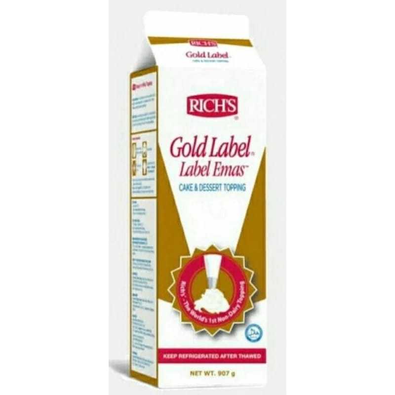

Rich's Gold Whipping Cream 907gr