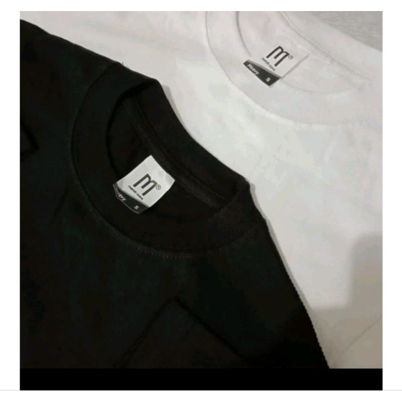 Kaos polos merchons heavy 20s