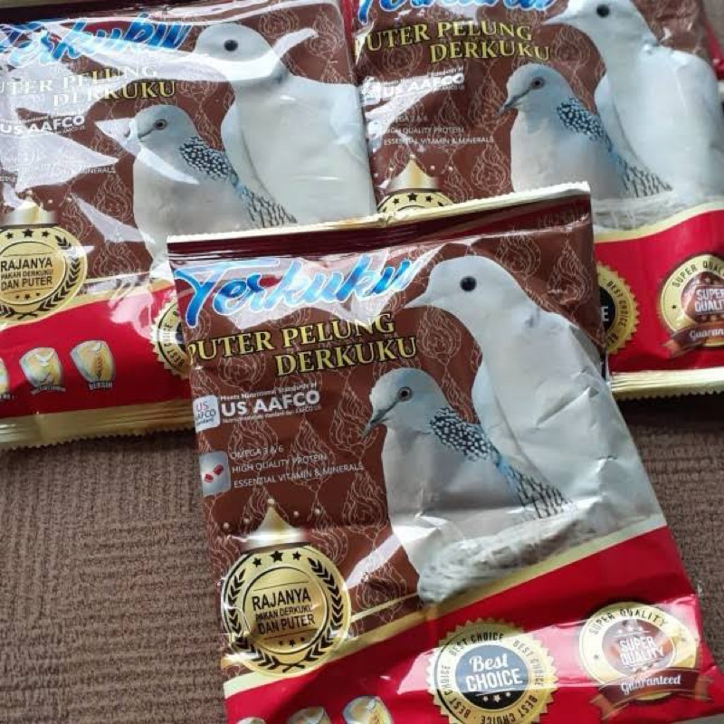 MAKANAN BURUNG PHOENIX TEKUKUR PUTER PELUNG DERKUKU