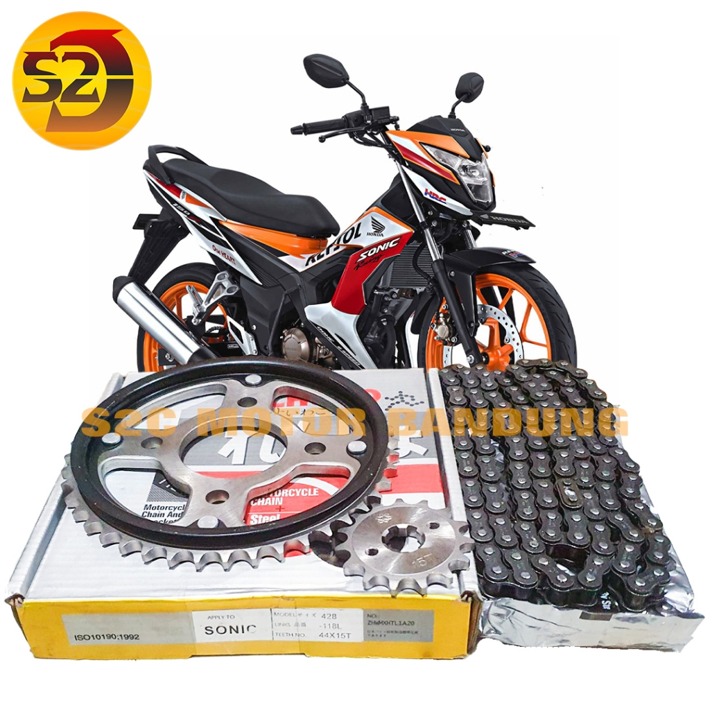 GEARSET GEAR PAKET GIR HONDA SET SONIC 150 R CHOHO