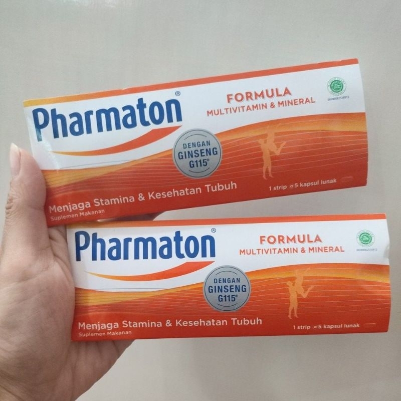 PHARMATON FORMULA Strip 5 kapsul ginseng anak dewasa lansia