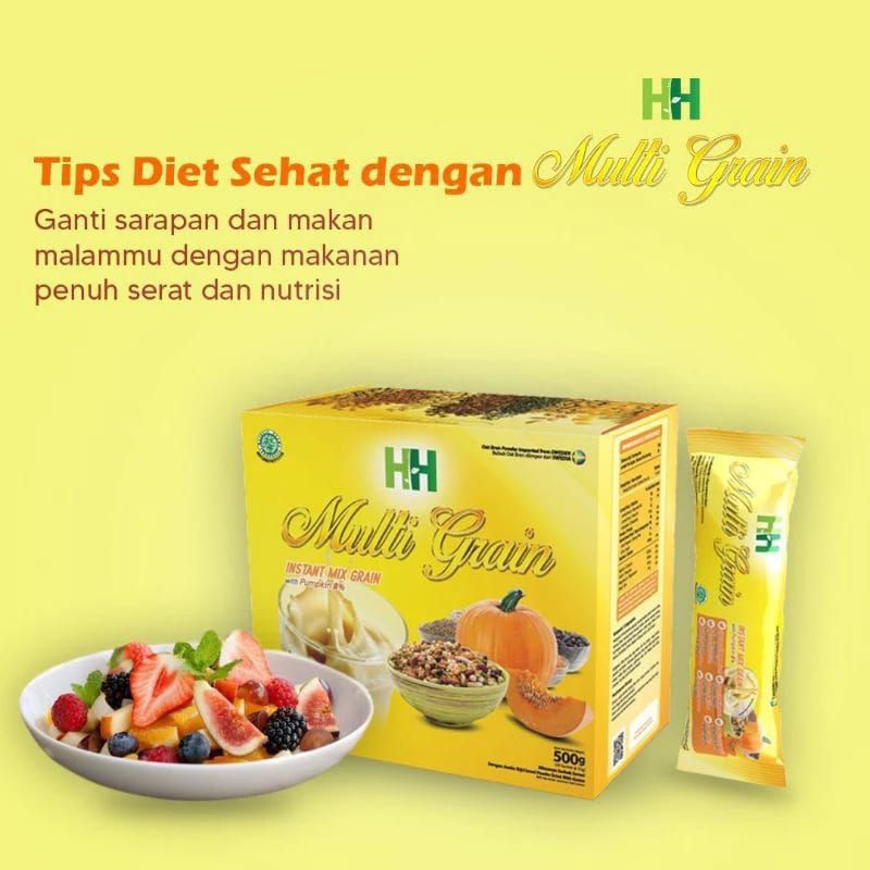 HH MULTIGRAIN / HH MULTIGRAIN HWI 100% ORIGINAL PENGGANTI DIET READY STOCK