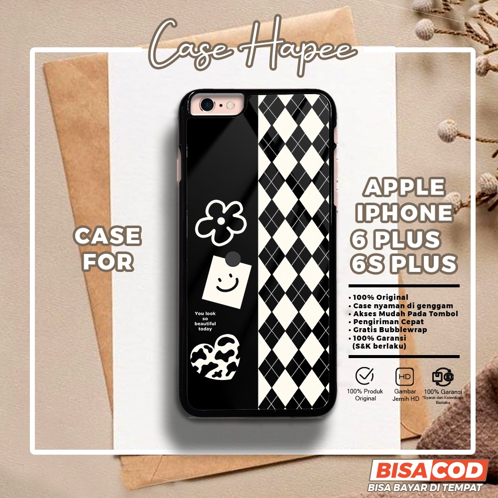 Case Iphone 6 Plus 6s Plus Casing Iphone 6 Plus 6s Plus [CHSB] Casehapee Case Glossy Case Aesthetic 