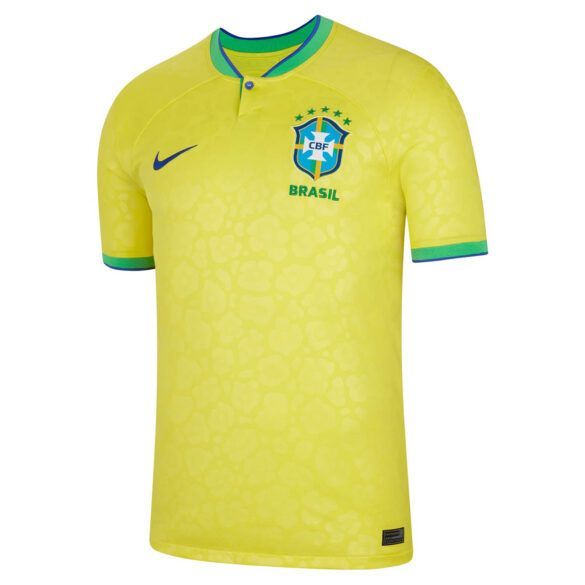 JERSEY BOLA BRAZIL HOME PIALA DUNIA 2022/2023 KUNING GRD ORIGINAL / BAJU BOLA / SERAGAM SEPAK BOLA /