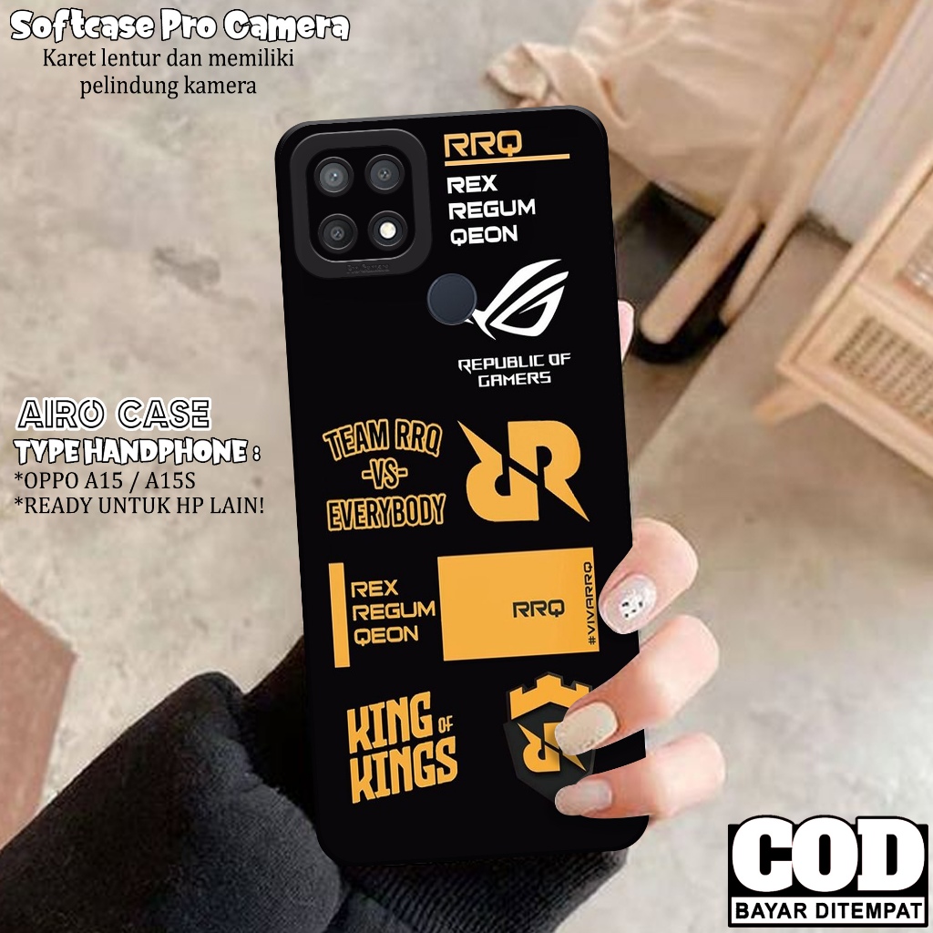 Softcase Oppo A15 / A15S - Fashion Case Game - Casing Oppo A15 / A15S - Case Hp Oppo A15 / A15 Terba