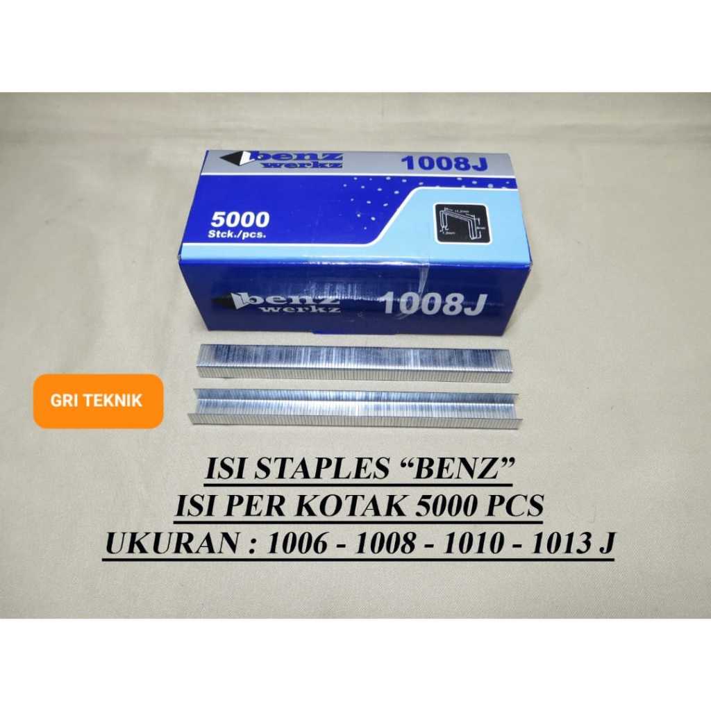 

ISI STAPLES BENZ UKURAN 1008J - 1010J - 1013J