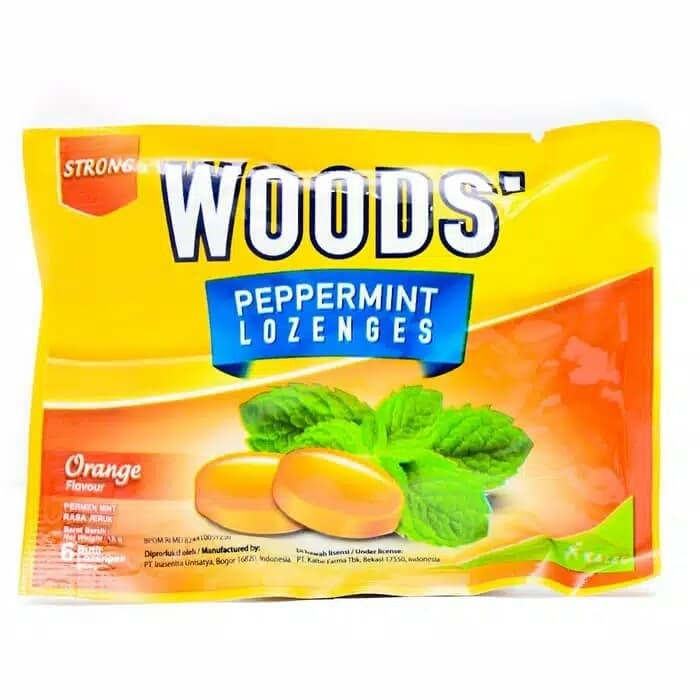 

WOODS LOZENGES ORANGE 6 BUTIR PERMEN PELEGA TENGGOROKAN